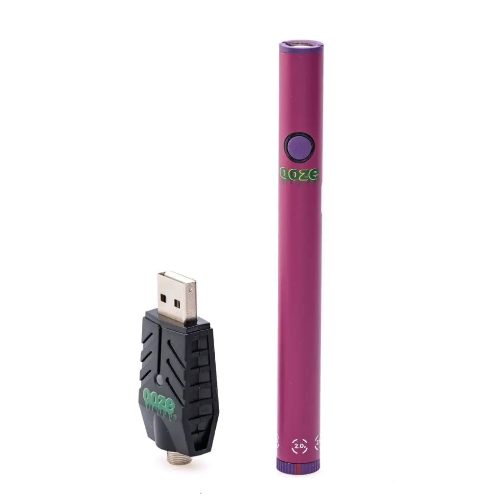 Shop Ooze Slim Twist Pen 2.0 Vape Battery - Atomic Pink Online