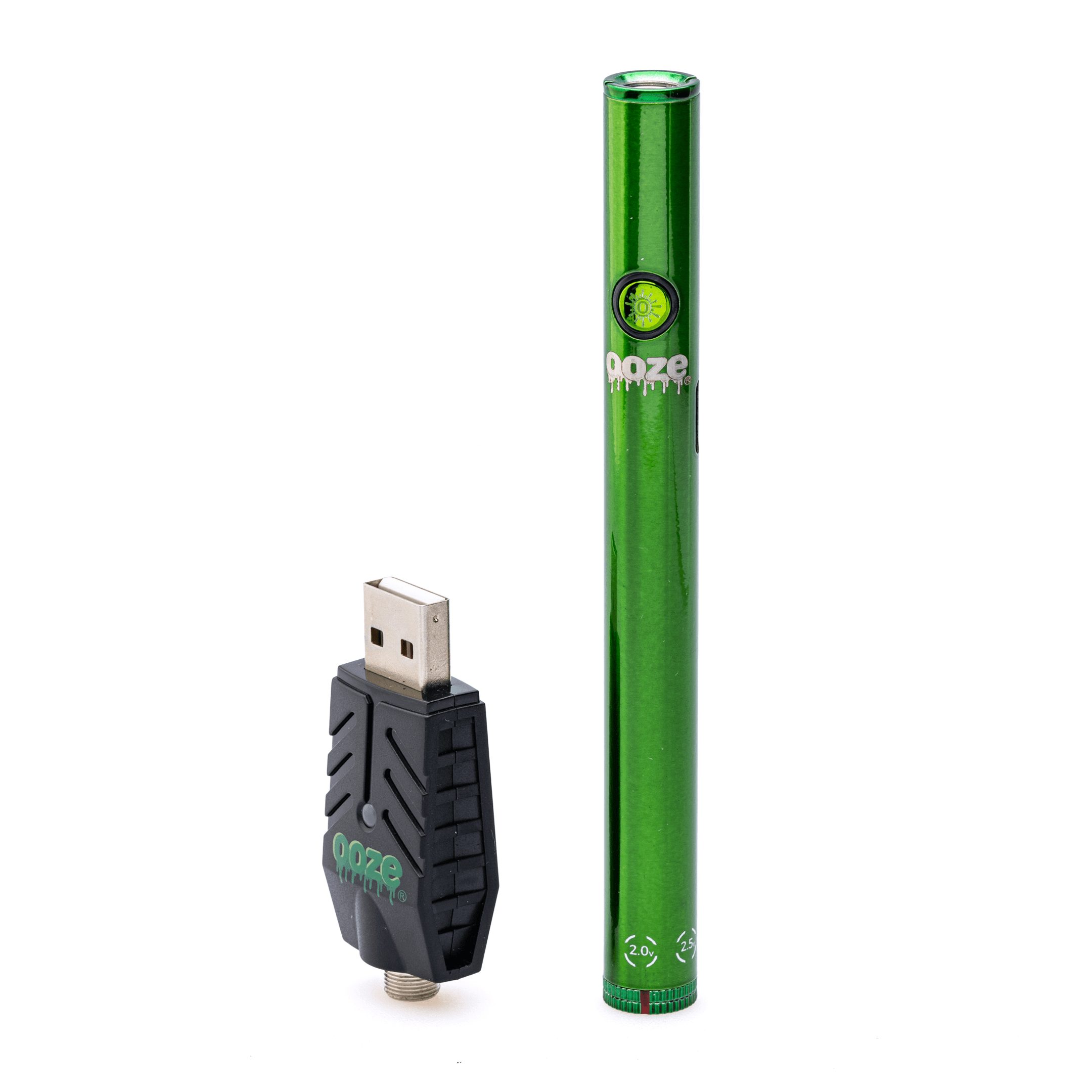 Shop Ooze Slim Twist Pen 2.0 Vape Battery - Slime Green Online