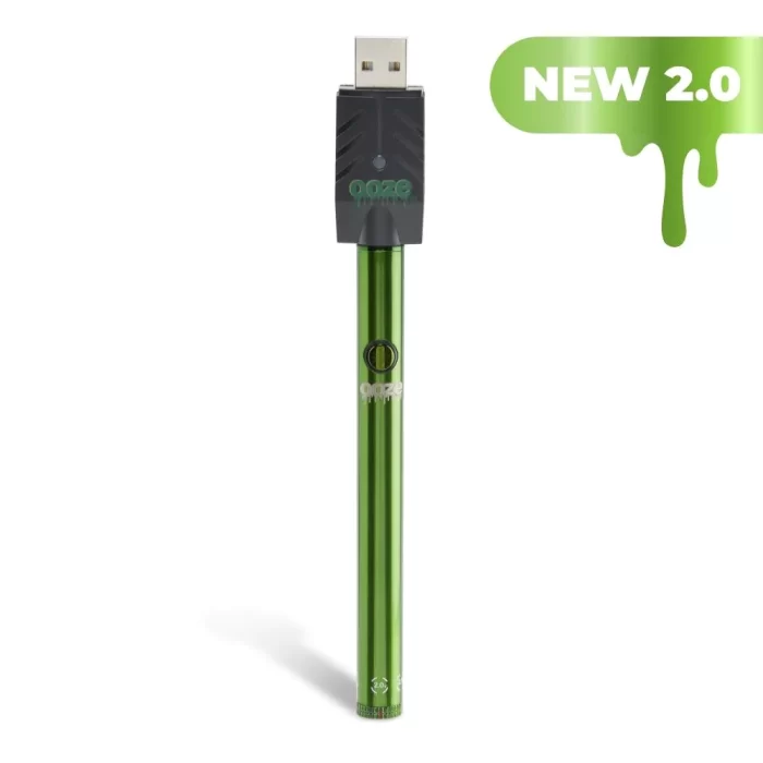 Ooze Slim Twist Pen 2.0 Vape Battery - Slime Green A