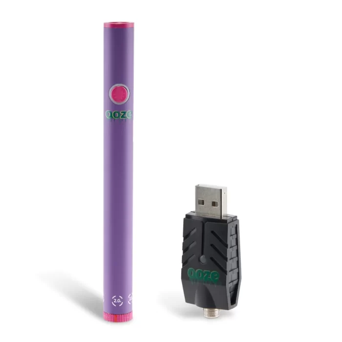 Ooze Slim Twist Pen 2.0 Vape Battery - Ultra Purple B