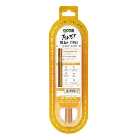 Ooze Slim Twist Pen 2.0 Vape Battery - Juicy Orange - Image 4