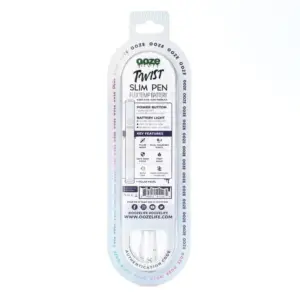 Ooze Slim Twist Pen 2.0 Vape Battery - Polar Pearl - Image 4