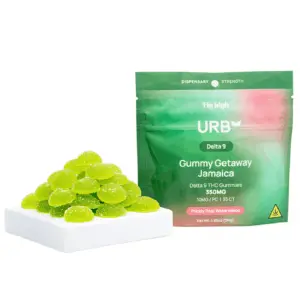 Urb Delta 9 THC Gummies – Prickly Pear Watermelon (350 mg Total Delta 9 THC) - Combo