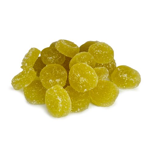 Urb Delta-9-THC Gummies – Prickly Pear Watermelon 250 mg Total Delta-9-THC Package Back Out of Package