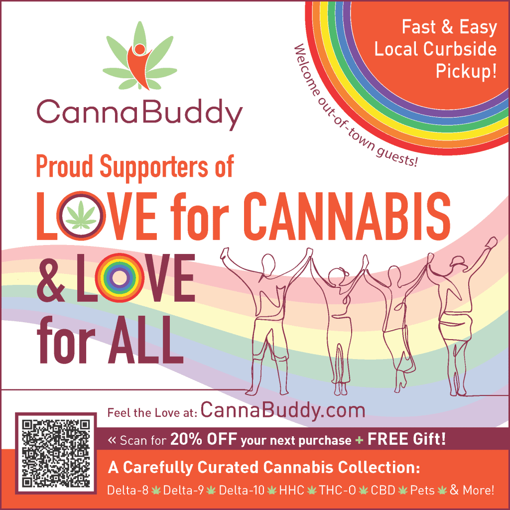 proud supporters of love for cannabis and love for all