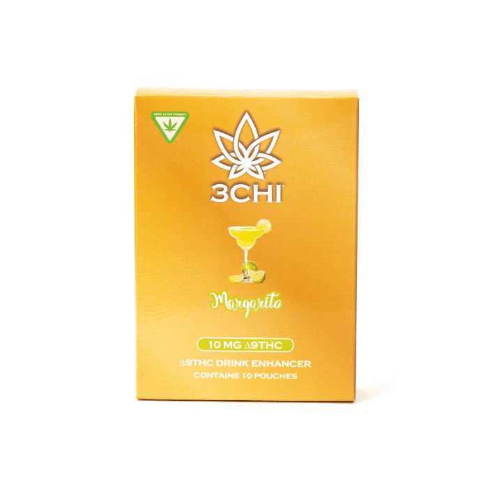 3Chi Delta-9-THC Flavored Drink Enhancer – Margarita - Box Front