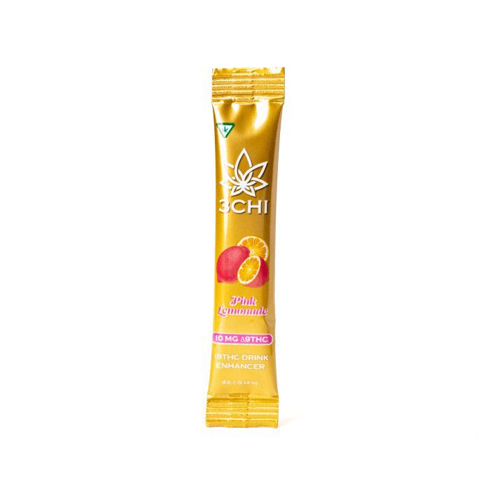 3Chi Delta-9-THC Flavored Drink Enhancer – Pink Lemonade - Single