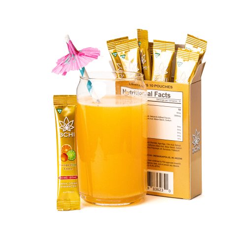 3Chi Delta-9-THC Flavored Drink Enhancer – Tangerine Lime - Combo