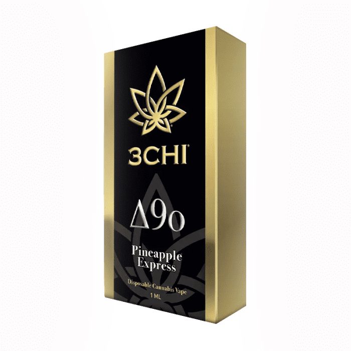 3Chi Delta 9o Disposable Vape Pen - Pineapple Express (95% Delta-9-THC-O, 5% Cannabis-Derived Terpenes)