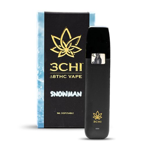 3Chi Delta-8-THC Disposable Vape Pen - Snowman Combo