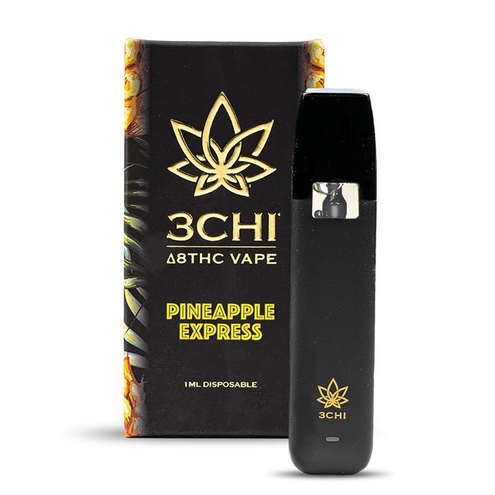 3Chi Delta-8-THC Disposable Vape Pen – Pineapple Express - Combo