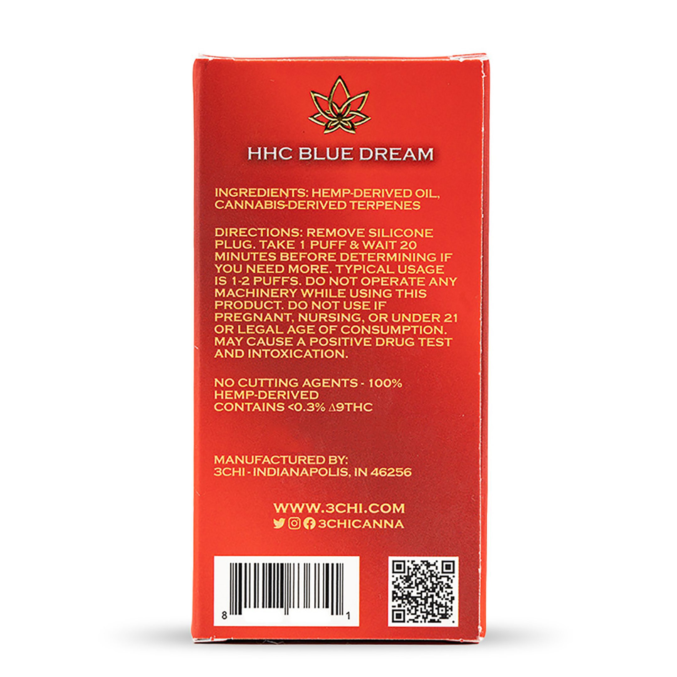 Blue Dream HHC THC Vape Pen - Disposable - Artisan