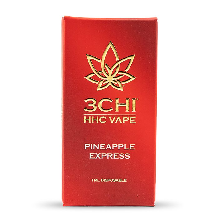3Chi HHC Disposable Vape Pen – Pineapple Express - Box Front