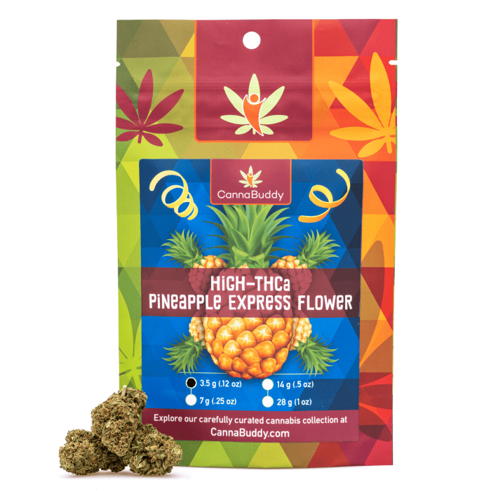 High-THCa Flower - Pineapple Express - 3.5g