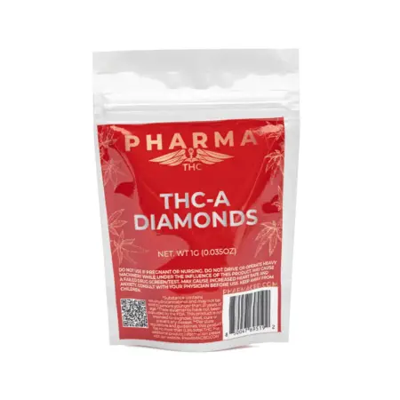 PharmaTHC THCa Diamonds (1 gram THCa) - Bag Front