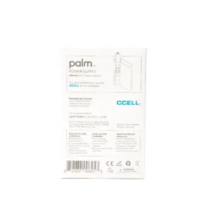 CCELL Palm Vape Battery – Gray - Box Back