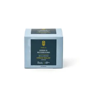HempLucid - CBD Full Spectrum - Herbs and Mushrooms - Stress Relief - Box Front