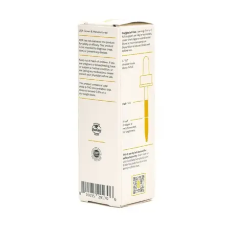 HempLucid CBD Full-Spectrum Water Soluble - 600mg - Natural - Box Corner