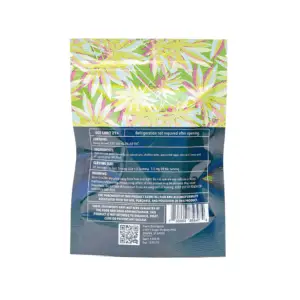 Kush Kube Delta 9 THC + CBD Gummies - Apple Berry - Bag Back