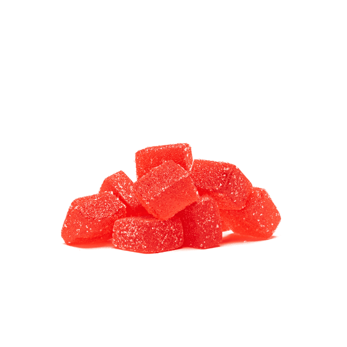 Kush Kube - Delta 9 _ CBD Gummies - Fruit Punch - Pile