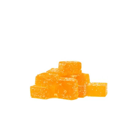 Kush Kube Delta 9 THC + CBD Gummies - Orange Kream - Pile