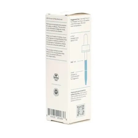 HempLucid CBD Full-Spectrum With MCT Oil - 1350mg - Natural - Box Corner