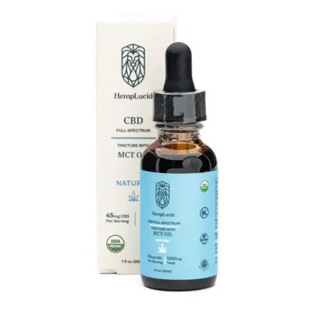 HempLucid CBD Full-Spectrum With MCT Oil - 1350mg - Natural - Combo