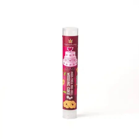 THCa Flower Pre-Roll Wedding Cake - Tube