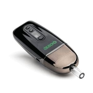 Oooze Flare Dry Herb Vaporizer - Black - Battery