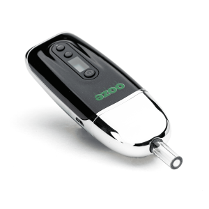 Oooze Flare Dry Herb Vaporizer - Chrome - Battery