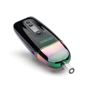 Oooze Flare Dry Herb Vaporizer - Rainbow - Battery