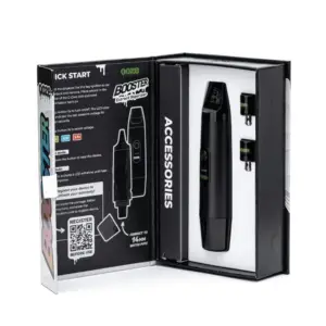 Ooze Booster Extract Vaporizer - Black - Box Inside
