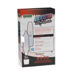 Ooze Booster Extract Vaporizer - Midnight Sun - Box Back