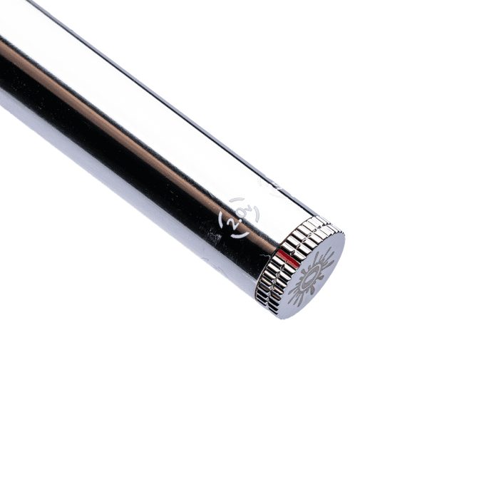 Ooze Slim Twist Pen 2.0 Vape Battery – Cosmic Chrome - Detail