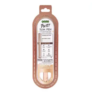 Ooze Slim Twist Pen 2.0 Vape Battery – Rose Gold - Image 4