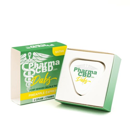 PharmaCBD Delta-8 Pineapple Express Dabs (2 gram Delta-8-THC) - Combo