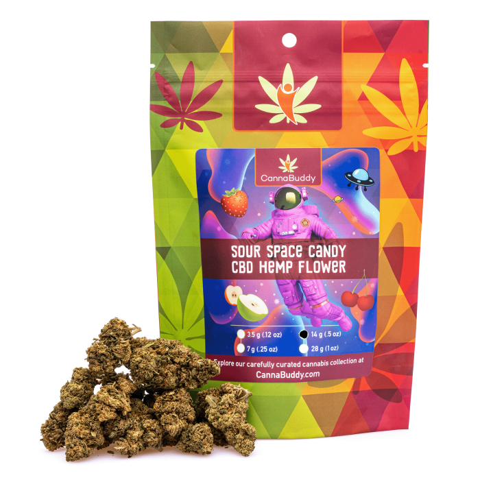 CBD Flower - Sour Space Candy - 14g