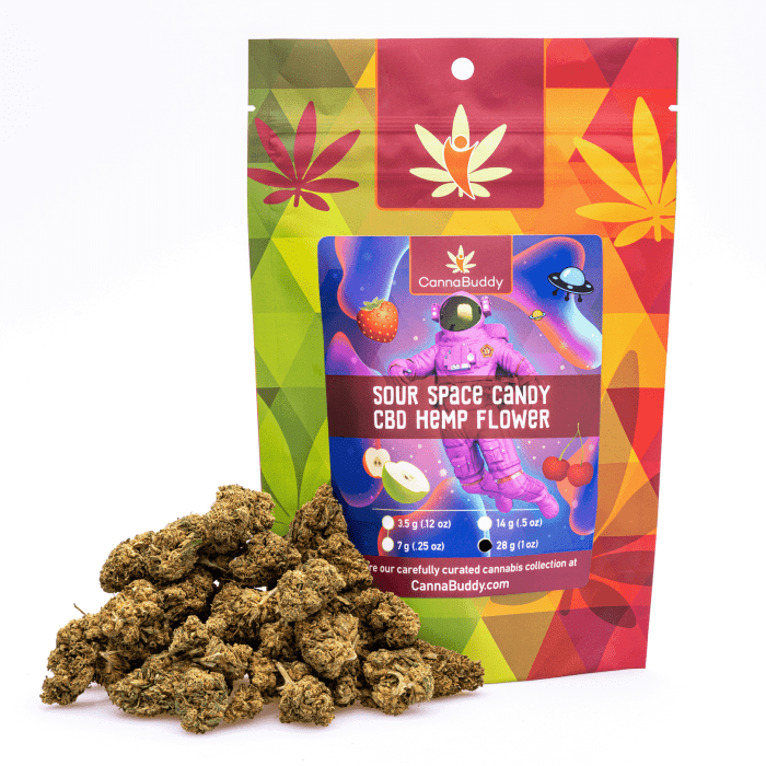 CBD Flower - Sour Space Candy - 28g