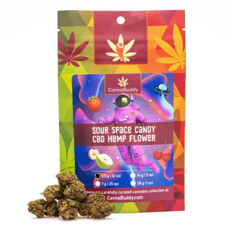 CBD Flower - Sour Space Candy - 3.5g