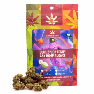 CBD Flower - Sour Space Candy - 7g
