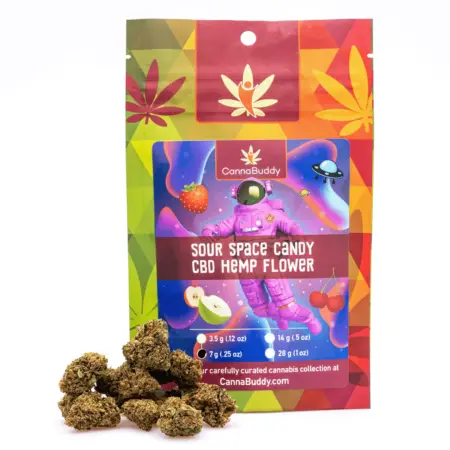 CBD Flower - Sour Space Candy - 7g