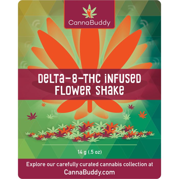 Delta-8-THC Flower Shake-Label