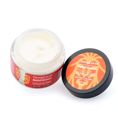 Hemplucid Topical CBDA Full-Spectrum Body Cream (500 mg CBDA + 500 mg CBD) - Product