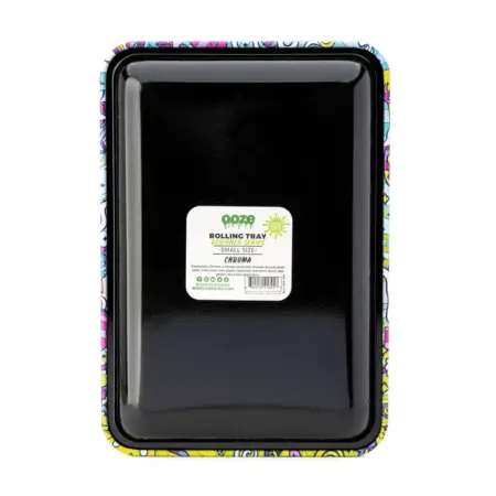 Ooze Metal Rolling Tray - Chroma - Tray Back