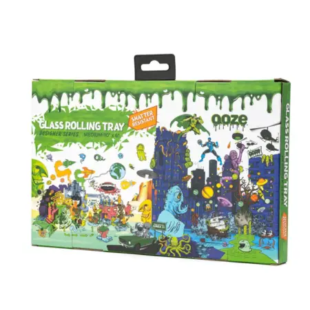 Ooze Shatter Resistant Glass Rolling Tray - After Hours - Image 3