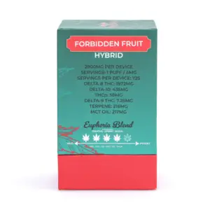 PharmaTHC Delta 8, Delta 9, Delta 10 & THCP Disposable Vape - Forbidden Fruit (3 grams) - Image 3