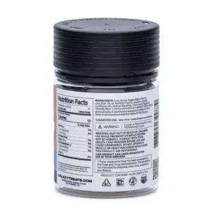 Galaxy Treats Delta 8 Delta 9 THCP Gummies - Blue Punch OG - Bottle Back