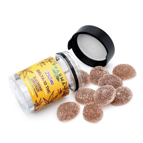 PharmaTHC Delta 10 THC Gummies – Blackberry Lemonade (250 mg Total Delta 10 THC) - combo