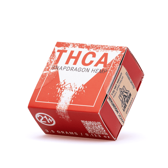 Snapdragon THCa Live Resin Concentrate - Magic Mountain (3.5 grams THCa) - Box Front