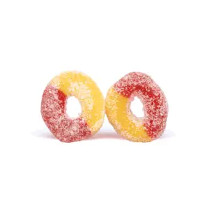 CannaBuddy Delta-8 Peach Rings (40 mg Total Delta-8-THC) - Product
